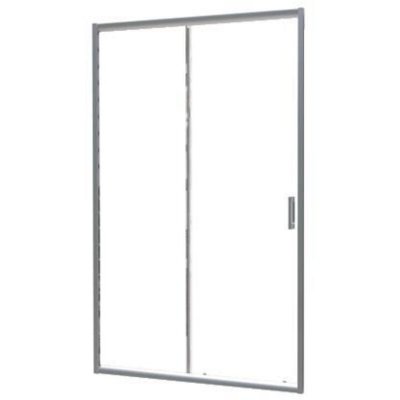 ONDEE Fa&ccedil;ade NAPA - Fa&ccedil;ade coulissante 160x195x0,6cm - Verre tremp&eacute; - Finitions chrom&eacute;