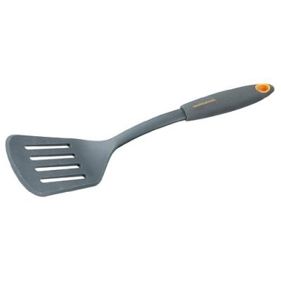 GENERIQUE Fackelmann 25210 Soft Spatule ajour&eacute;e Nylon/PP/TPR Gris/Orange 31 cm