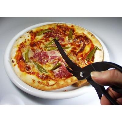 GENERIQUE Fackelmann 48579 Ciseaux &agrave; Pizza Nylon,Noir