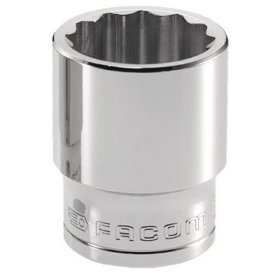 FACOM  1 Douilles 1/2" 12 Pans M&eacute;triques 