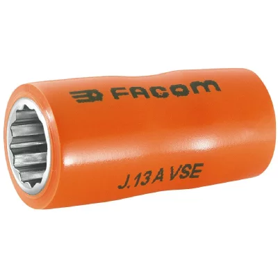 FACOM  1 Douilles 3/8" 12 Pans Isol&eacute;es 1000 Volts S&eacute;rie Vse 