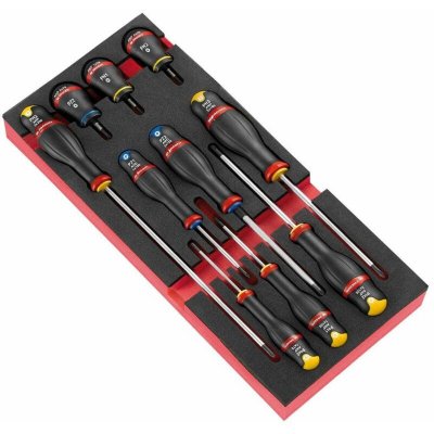 FACOM  1 Modules De Tournevis Protwist En Plateau Mousse 