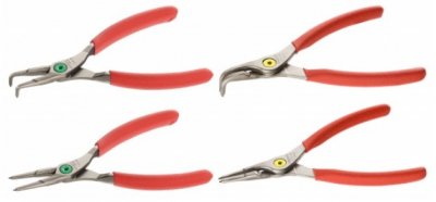 FACOM  - 4 Pinces pour circlips int&eacute;rieur-ext&eacute;rieur 18-60mm - PCJ4PB
