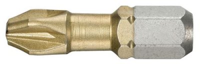 FACOM  5 Embout 1/4 En Titane Pour Vis Pozidriv&reg; Ed.13t -  