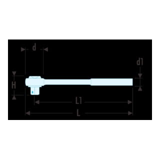 FACOM  - cliquet &eacute;tanche 1/4"" - rl.161pb