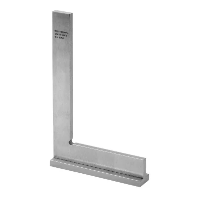 FACOM  Dela. 1257.06 - Equerre de precision &agrave; chapeau 200mm Classe 2