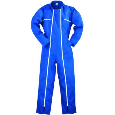 COVERGUARD Factory Combinaison de travail Bleu Royal - Polyester/Coton m - 44/46