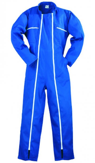 COVERGUARD Factory Combinaison de travail Bleu Royal - Polyester/Coton xl - 52/54