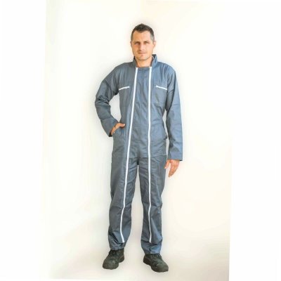 COVERGUARD Factory Combinaison de travail Gris - Polyester/Coton l - 48/50