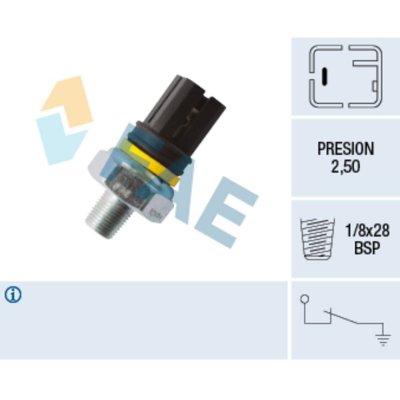 FAE  Pressostat d'huile 12419 NISSAN TERRANO