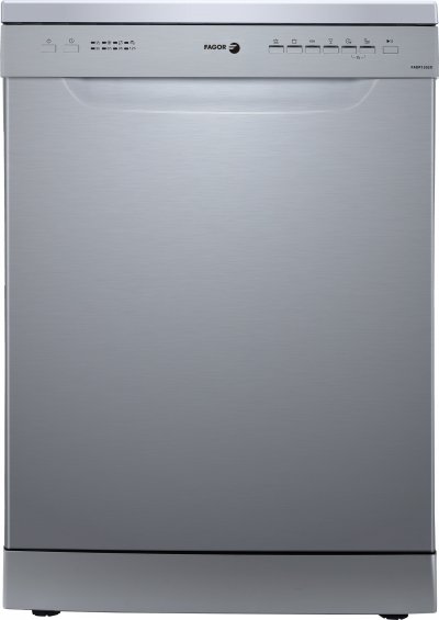 FAGOR  - Lave-vaisselle 13 couverts 47db classe e 6 programmes d&eacute;part diff&eacute;r&eacute; 3-6-9h inox fadp1302x