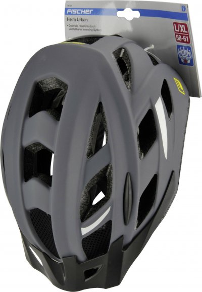 FISCHER FAHRAD Urban Levin S/M Casque MTB gris, noir Taille de confection=M