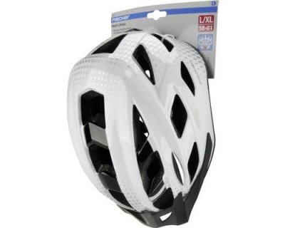 FISCHER FAHRRAD Urban Lano L/XL Casque MTB blanc, noir Taille de confection=L