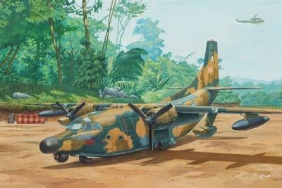  Fairchild Nc/ac-123k Black Spot - 1:72e - Roden
