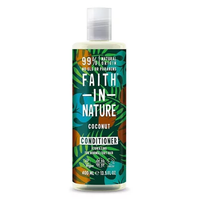 FAITH IN NATURE  Apr&egrave;s-Shampoing Naturel Noix de Coco 400ml