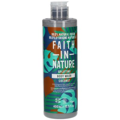 FAITH IN NATURE  Faith - Gel Douche Coco 400 ml - Flacon 400 ml
