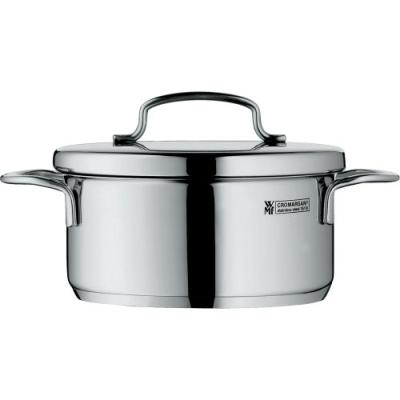 WMF Faitout bas + couvercle MINI acier inoxydable 14 cm Gris 