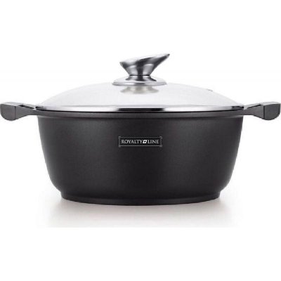 ROYALTY LINE Faitout en fonte 26 cm Noir  RLBS26M
