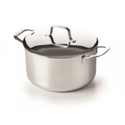 BEKA Faitout inox 24cm + couvercle  - 15021244 - maestro