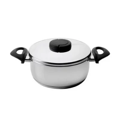 LACOR Faitout inox 24cm + couvercle -  - 85024