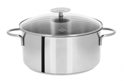 CRISTEL Faitout Mutine fixe 24 cm + couvercle