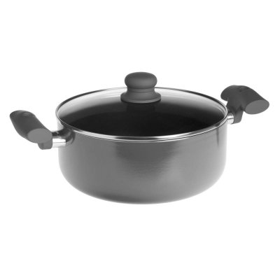 FIVE SIMPLY SMART Faitout Neo D24cm 4l Aluminium Gris - 5five