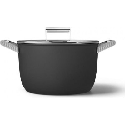 SMEG Faitout  diam 26 cm tout feux noir mat Multicolore 