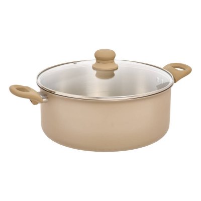 FIVE SIMPLY SMART Faitout Solstice D28cm 6.8l Beige - 5five