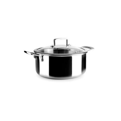IBILI Faitout triply natural 26 cm - - Argent / M&eacute;tallique - Aluminium