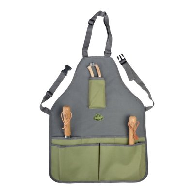 ESSCHERT DESIGN Fallen Fruits Outils de Jardin&nbsp;&ndash;&nbsp;Tablier&nbsp;&ndash;&nbsp;Gris