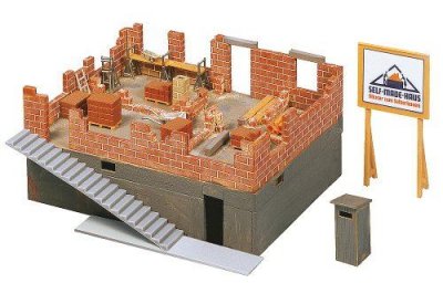 FALLER  130307 House Under Construct PW HO Scale Building Kit