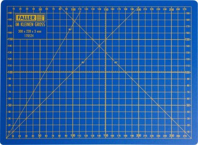FALLER  170524 Cutting Mat Scenery and Accessories Tapis DE DECOUPE, F170524, Non renseign&eacute;