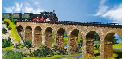 FALLER  2 Viaducs droits-N - Trains miniatures : d&eacute;cors