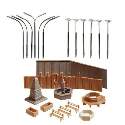 FALLER  282791 Park Accessories Z Scale Building Kit
