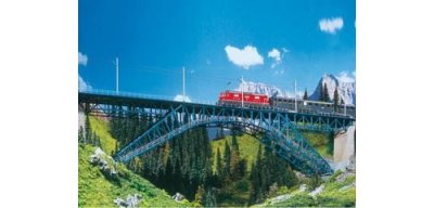 FALLER  Bietschtal bridge-H0 - B&acirc;timent pour train miniature