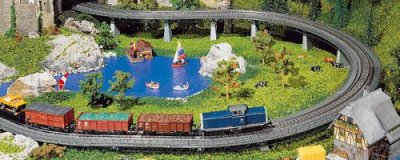 FALLER  - F120471 - Mod&eacute;lisme Ferroviaire - Rampe Compos&eacute;e