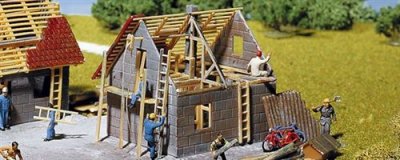 FALLER  - F130246 - Mod&eacute;lisme - Maison en Construction