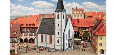 FALLER  - F130490 - Mod&eacute;lisme - Eglise Petite Ville