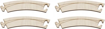 FALLER  - f161921 - mod&eacute;lisme - laser-street courbe 45