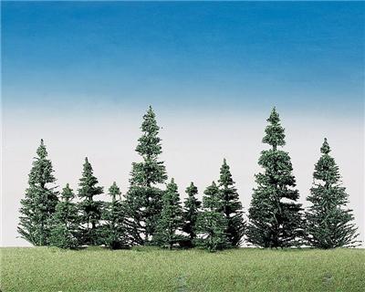 FALLER  - F181493 - Mod&eacute;lisme - Sapins Argentes - 40 Pi&egrave;ces