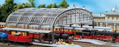 FALLER  - F222127 - Mod&eacute;lisme - Hall de Gare (Pour Track N)