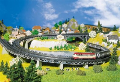 FALLER  - F222543 - Mod&eacute;lisme - Chemin Roulette Courbe