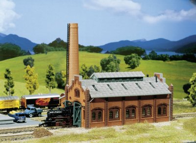 FALLER  - F282733 - Mod&eacute;lisme - Atelier R&eacute;paration Locomotive