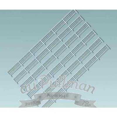 FALLER  - Mod&eacute;lisme accessoires de d&eacute;cor H0 - 8 balustrades