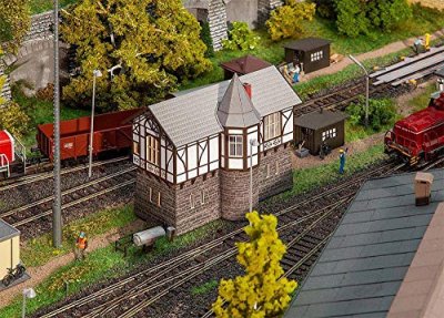 FALLER - Stellwerk Thale Kit de mod&eacute;lisme, FA120102, Divers