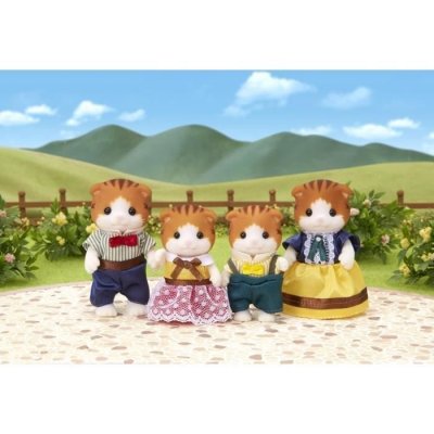 SYLVANIAN FAMILIES Famille chats roux sylvanian