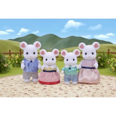 SYLVANIAN FAMILIES Famille souris marshmallow sylvanian