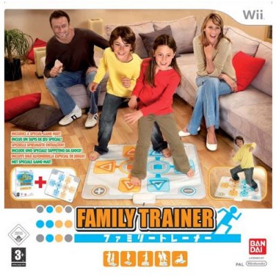 FAMILY TRAINER + TAPIS INCLUS / JEU CONSOLE Wii
