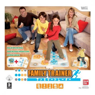 FAMILY TRAINER + TAPIS INCLUS / JEU CONSOLE Wii