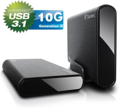 FANTEC  DB-ALU31 - Boitier externe - 3.5" - SATA 6Gb/s - USB 3.1